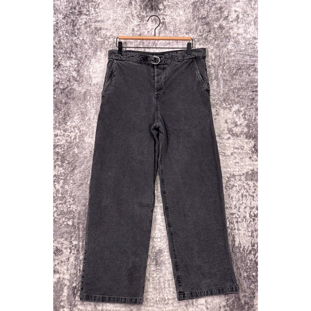 Our Legacy Pants 46 / US 30 Mens Gray Stern Chino Trouser Cotton Linen Canvas